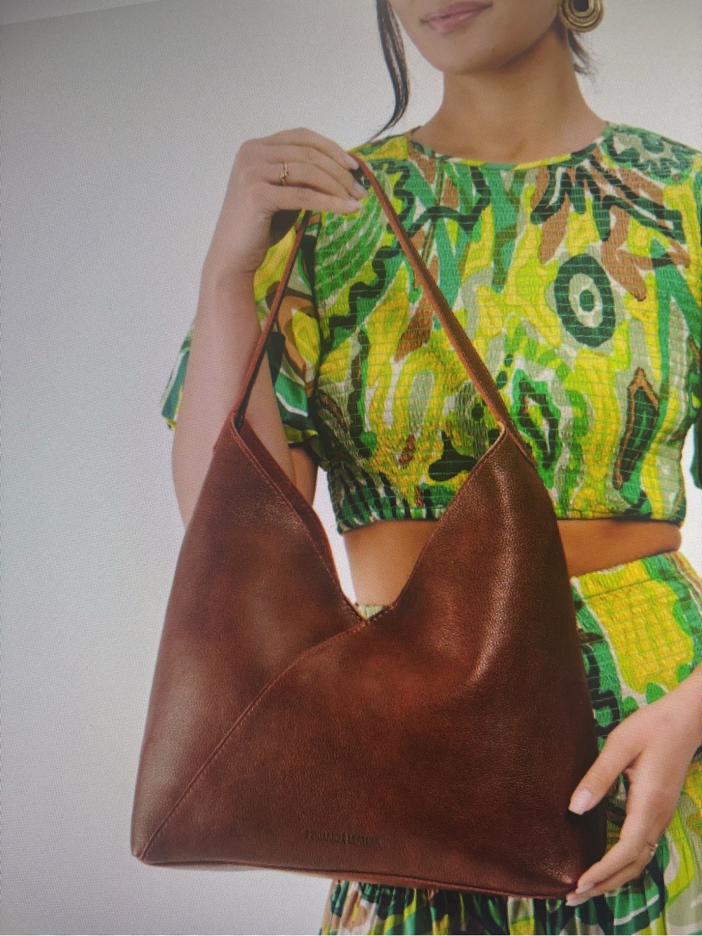 Portland Leather Goods Oversized Naomi- Nutmeg - Picture 3 of 3